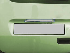 Накладка над номером (нерж) для Renault Kangoo 2008-2020 гг