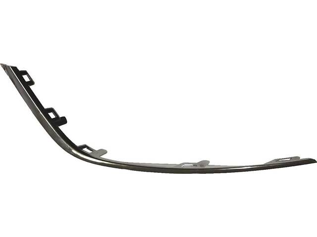 Накладка переднего бампера левая и правая Renault Megane IV 16- (Тайвань) хром 261A20197R - Фото 1