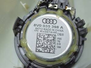 Накладка передней стойки верхняя правая Audi A3 8V 15-20 4d, 5d, черная 8V5-867-234-A-SP8