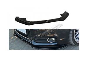 Накладка передняя AUDI A5 2007-2011 (AU-A5-SLINE-FD1T)