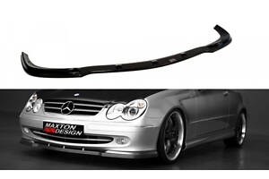 Накладка передняя Mercedes CLK-class W209 2002-2006 (ME-CLK-209-FD1T)