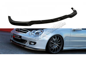 Накладка передняя Mercedes CLK-class W209 2006-2009 (ME-CLK-209F-FD1T)