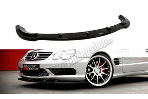 Передняя накладка Mercedes SL R230 (ME-SL-R230-AMG-FD1T)