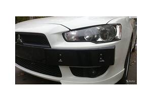 Накладка передняя Mitsubishi Lancer X (MILAR200716)