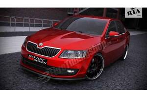 Накладка передняя Skoda Octavia A7 2013-2017 (SK-OC-3-FD1G)