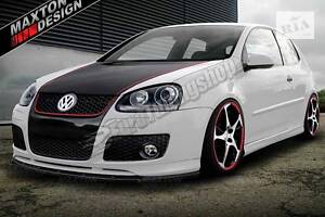 Накладка передняя Volkswagen Golf 5 (VW-GO-5-GTI-VOTEX-FD1T)