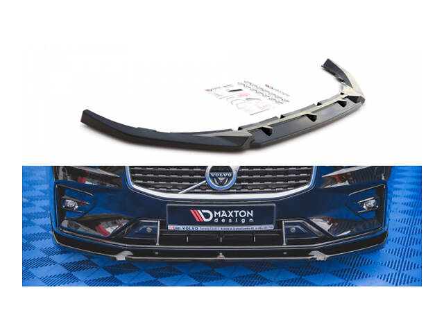 Накладка передняя Volvo S60 (VO-S60-3-RDESIGN-FD1T)