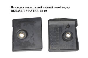 Накладка петли задней нижней левой внутрь RENAULT MASTER 98-10 (РЕНО МАСТЕР) (7700352204)