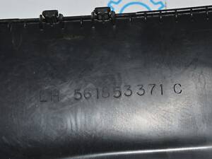 Накладка порога лев VW Passat b7 USA черн 561-853-371-C-82V