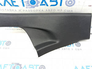 Накладка порога задняя правая Ford Fusion mk5 17-20 черная, потерта