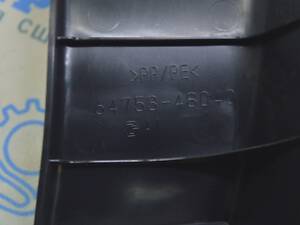 Накладка проема багажника правая Lexus RX350 RX450h 16-22 черная 6475348040C0