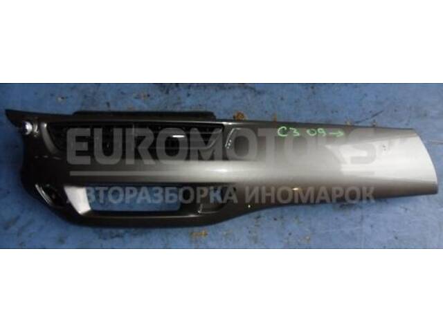 Накладка торпедо центральная Citroen C3 2009-2016 9685748677 3338