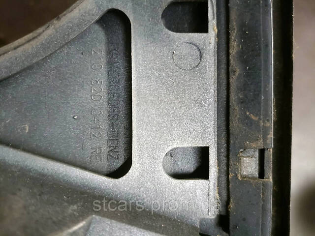 Накладка (веко) фары с омывателем правая Mercedes Benz E W210 2108200412 - Фото 7