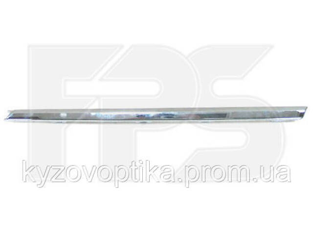 Накладка заднего бампера правая хром. для volkswagen passat B6 (фольксваген пассат) 2005-2010. (Fps)