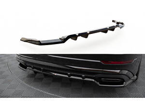 Накладка задняя Audi Q8 2023-2025 (AU-Q8-1F-SLINE-RD1G)