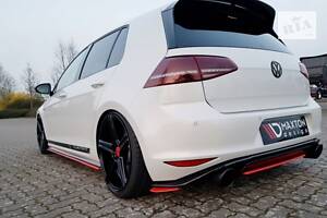 Накладка задняя Volkswagen Golf 7 2017-2019 (VW-GO-7-GTI-CS-RSD1G)