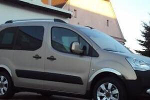 Накладки на арки (4 шт, нерж) 2 боковые двери, нержавейка для Citroen Berlingo 2008-2018 гг