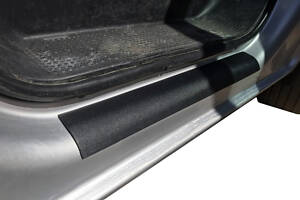 Накладки на дверные пороги ABS (2 шт, DDU) Мат для Opel Vivaro 2001-2015 гг