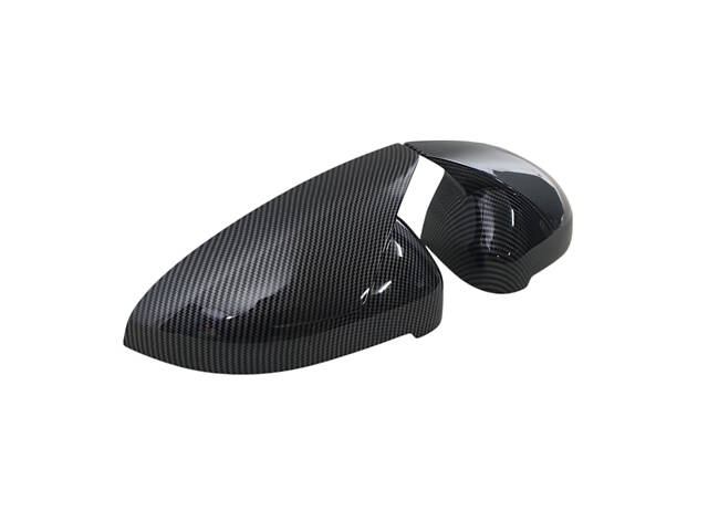 Накладки на зеркала Карбон на AUDI A4 B9 2015-2019 года - Фото 2