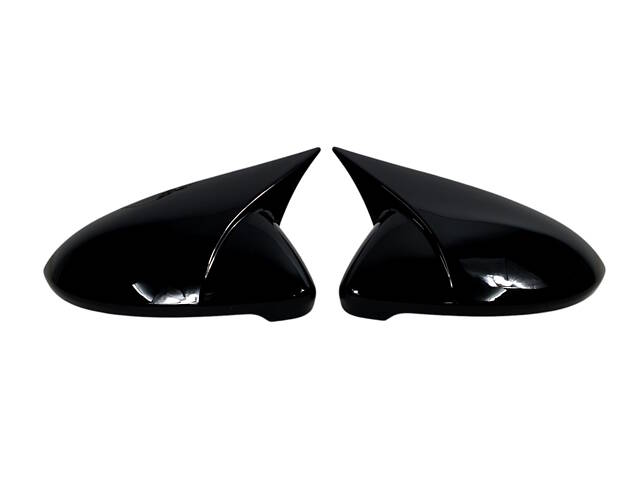 Накладки на зеркала на Volkswagen Golf VII 2017-2020 года - Фото 1