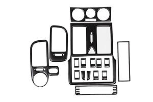 Накладки на панель (1999-2001) Чорний для Volkswagen Polo