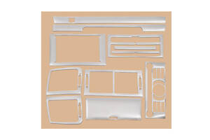 Накладки на панель (Kit-1) Алюминий для Peugeot 407