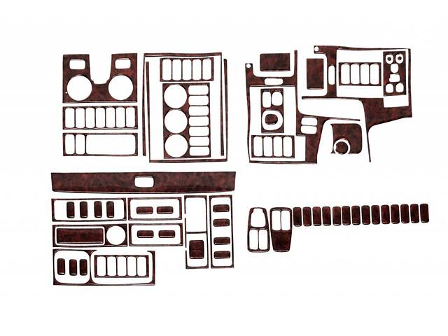 Накладки на панель (под дерево) для Scania R серия 2004-2016 гг