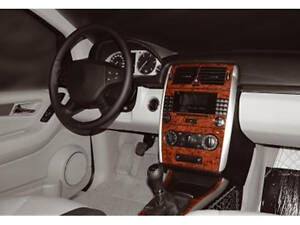 Накладки на панель Алюминий для Mercedes A-сlass W169 2004-2012 гг