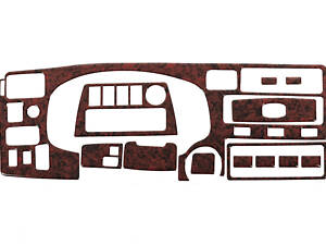 Накладки на панель Алюміній для Toyota Rav 4 1996-2001 рр