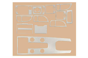 Накладки на панель Алюминий для Volvo S40 2004-2012 гг