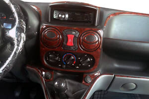 Накладки на панель Дерево для Fiat Doblo I 2005-2010 гг
