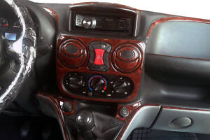 Накладки на панель Дерево для Fiat Doblo I 2001-2005 гг