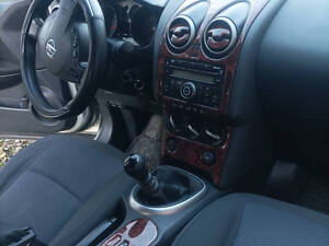Накладки на панель Дерево для Nissan Qashqai 2007-2010 гг
