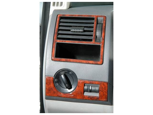 Накладки на панель Дерево для Volkswagen T5 Caravelle 2004-2010 гг - Фото 5