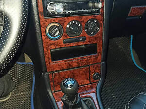 Накладки на панель Карбон для Opel Astra G classic 1998-2012 гг