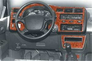 Накладки на панель Карбон для Toyota Rav 4 1996-2001 гг