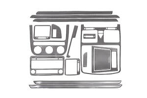 Накладки на панель Карбон для Volkswagen Jetta 2006-2011 гг