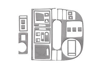 Накладки на панель Карбон для Volkswagen T5 Multivan 2003-2010 рр
