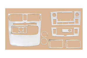 Накладки на панель Small Алюминий Toyota Avensis 2003-2009 гг.