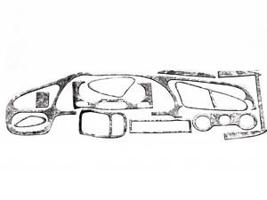Накладки на панель Титан для Chevrolet Lanos