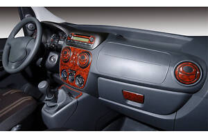 Накладки на панель Титан для Peugeot Bipper 2008-2024 гг