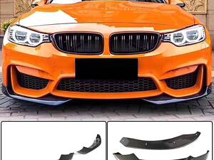 Накладки на передний бампер Flap Карбон V2 (для F80) для BMW 3 серии F-30/31/34 2012-2019 гг.