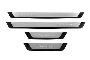 Накладки на пороги Flexill (4 шт) Exclusive для Acura MDX 2013-2024 гг
