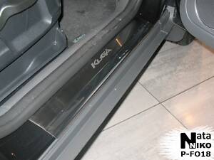 Накладки на пороги Ford Kuga I 2008-2013 premium NataNiko