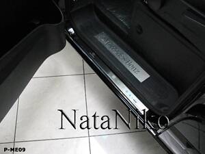 Накладки на пороги Mercedes Vito II 2004- premium NataNiko