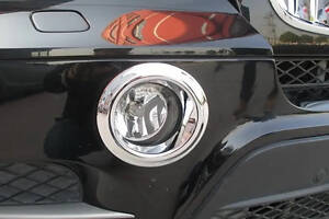 Накладки на противотуманки (2 шт) для BMW X5 E-70 2007-2013 гг