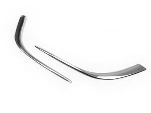 Накладки на противотуманки (2 шт, нерж) 2010-2013, OmsaLine для Opel Astra J