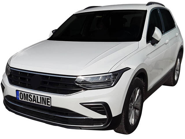 Накладки на противотуманки 2020-2025 (4 шт, нерж) для Volkswagen Tiguan - Фото 2