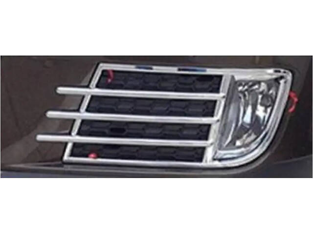 Накладки на противотуманки Libao 2011-2016 для Азиата (2 шт, пласт) для Volkswagen Tiguan - Фото 4