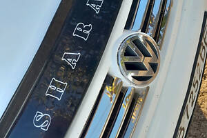 Накладки на решетку (нерж) 2000-2008 год, 8 полосок для Volkswagen Sharan